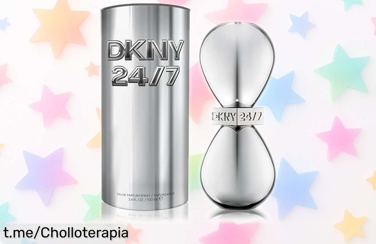 Descubre el elegante perfume floral amaderado DKNY 24/7 para mujer, ¡ofertón irresistible en 100 ml que no podrás dejar escapar! Hazlo tuyo y siente la magia neoyorquina hoy mismo.