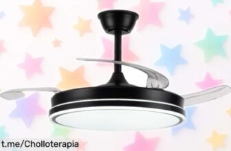 Descubre el espectacular ventilador de techo AKUNADECOR con motor DC, luz LED y control por app a un precio ridículo: ¡renueva tu espacio y disfruta cada instante!