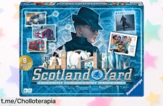 Descubre el fascinante juego Ravensburger Scotland Yard Refresh y vive la emoción de ser detective a un precio que está regalado, ¡no dejes pasar esta oportunidad única!
