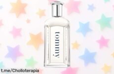 Descubre el fresco y vibrante perfume de hombre Tommy Hilfiger, ahora a un precio regalado que no puedes dejar pasar. ¡Atrévete a sentir la esencia americana!