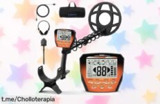 Descubre el increíble detector de metales OMMO para adultos y peques, ahora a precio loca: explora bajo el agua y encuentra tesoros sin complicaciones. ¡Hazlo tuyo antes que se agote!