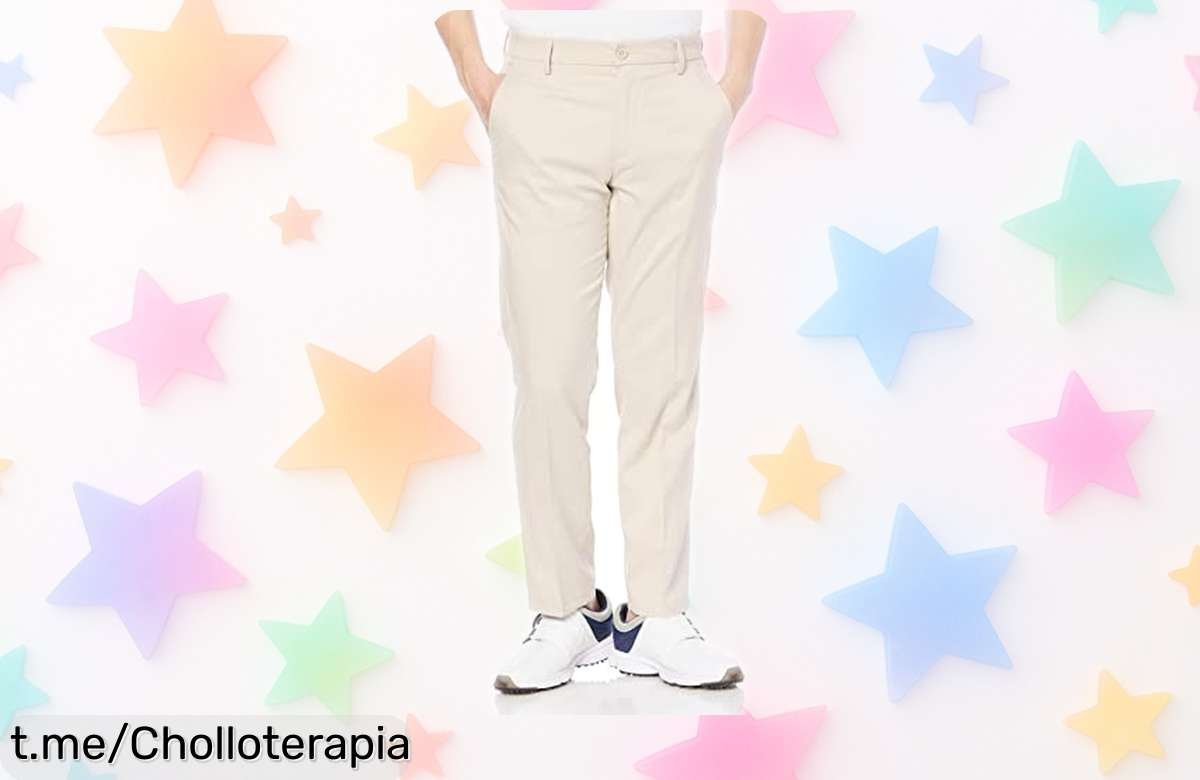 Descubre el increíble pantalón de golf Amazon Essentials, resistencia y estilo al mejor precio: ¡no te quedes sin el tuyo porque es una oferta que alegra tu juego!