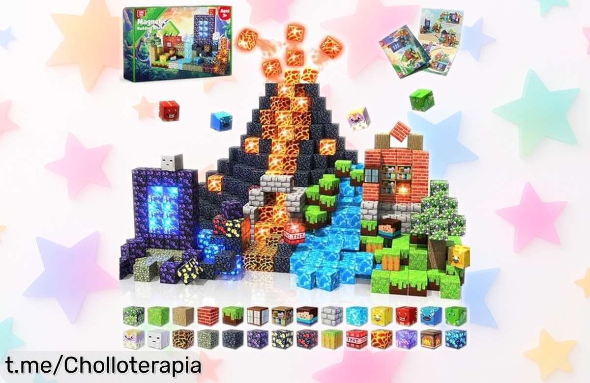 Descubre el increíble set de 150 bloques magnéticos Magneverse para crear tu bosque de dinosaurios: ¡diversión, aprendizaje y un precio regalado que no puedes dejar escapar!