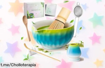 Descubre el kit completo URBZUE para preparar matcha en 8 piezas, ¡con un precio rebajado que es una locura! No se te va a escapar esta oportunidad de disfrutar.
