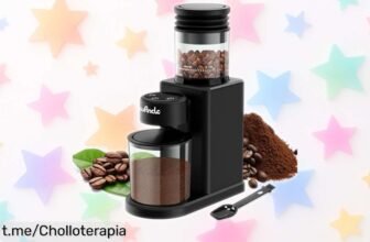 Descubre el molino de café eléctrico Wancle: ¡con potencia y 25 niveles para una molienda a tu gusto! Aprovecha este chollo que hará tus mañanas perfectas.