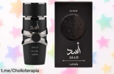 Descubre el perfume árabe para hombre Lattafa Asad Elixir 100ml, un aroma potente y duradero que ahora puedes tener a un precio de ganga ¡No te lo pierdas!