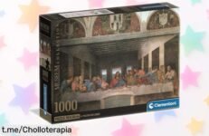 Descubre el puzzle de 1000 piezas The Last Supper de Clementoni, una oferta increíble para llenar tu tiempo libre de diversión y creatividad. ¡No te quedes sin el tuyo!
