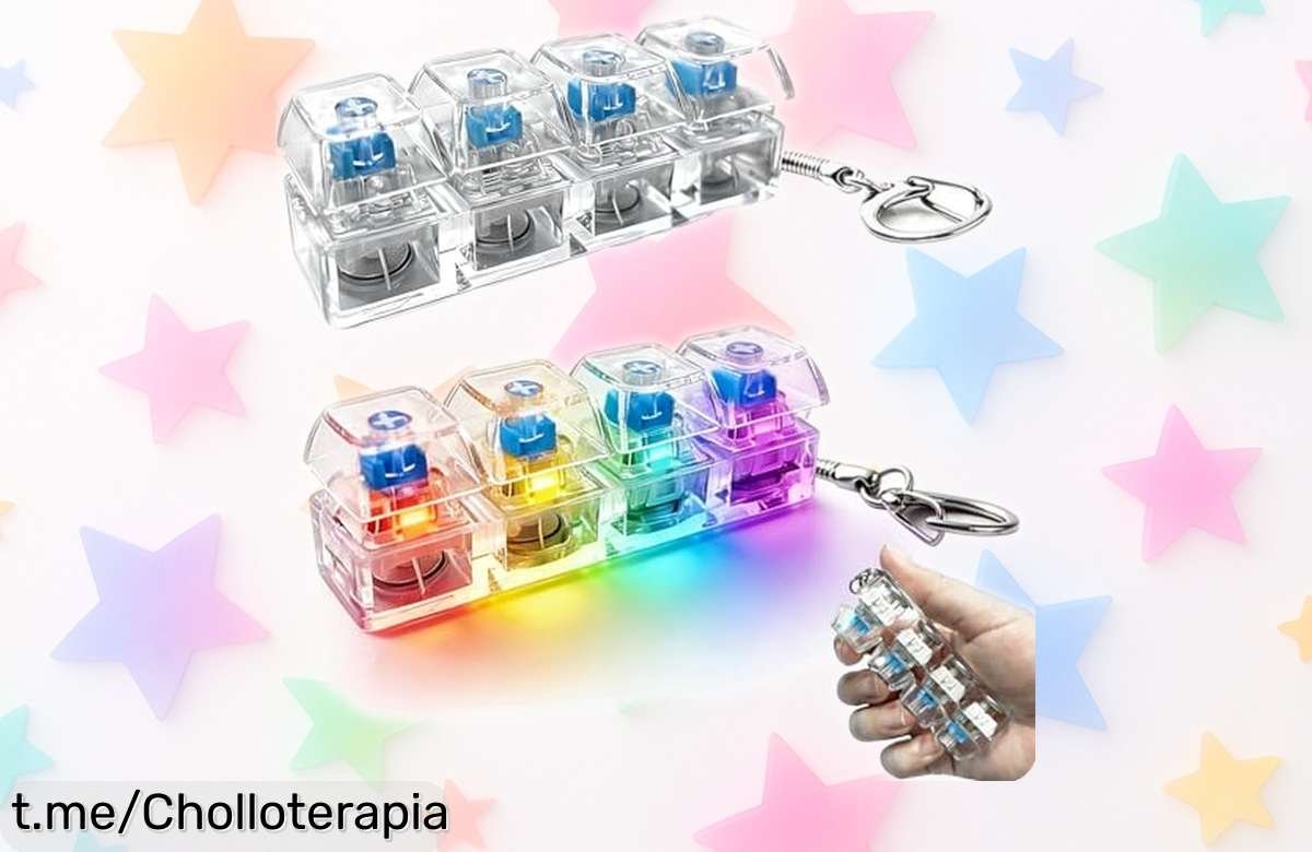 Descubre el super chollo de 2 piezas de juguete antiestrés para teclado que aliviarán tu ansiedad al instante, ¡llevátelos y recobra la calma donde quieras!