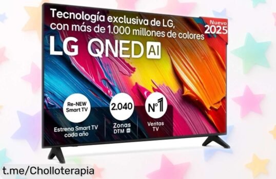Descubre el televisor LG 55QNED70A6A de 55” con calidad QNED y procesador a7 AI: ¡una experiencia cinematográfica en casa a un precio increíble que no puedes dejar pasar!