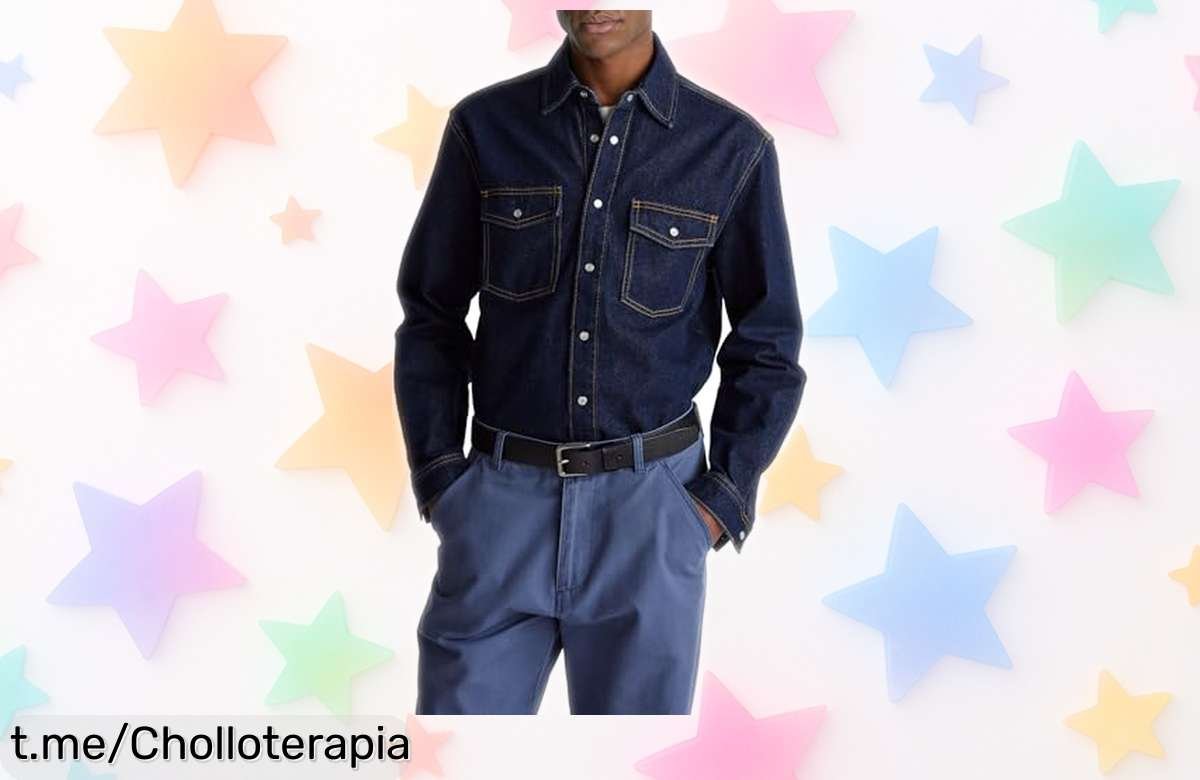 Descubre la camisa vaquera de United Colors of Benetton que combina estilo y originalidad, ahora a un precio sorprendente que no querrás dejar escapar. ¡Date prisa!