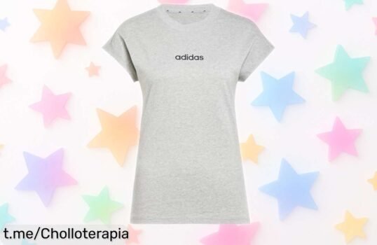Descubre la camiseta básica Adidas Essentials para mujer: comodidad y estilo a un precio de escándalo que no querrás dejar escapar. ¡Cómprala ya antes de que se agote!