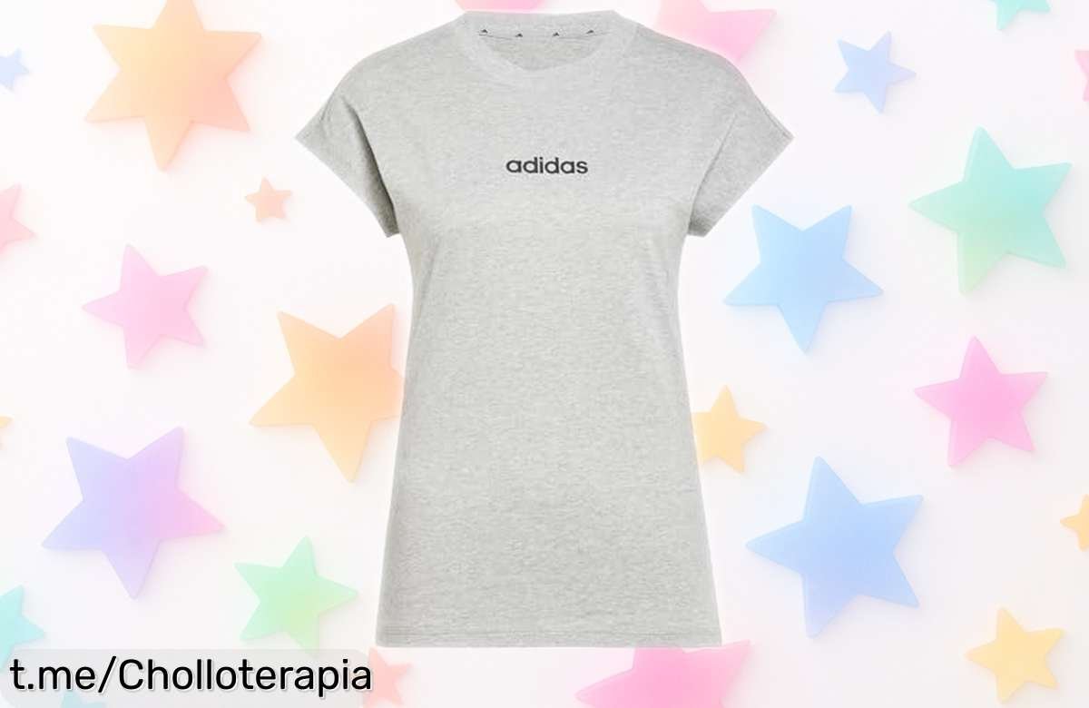 Descubre la camiseta básica Adidas Essentials para mujer: comodidad y estilo a un precio de escándalo que no querrás dejar escapar. ¡Cómprala ya antes de que se agote!
