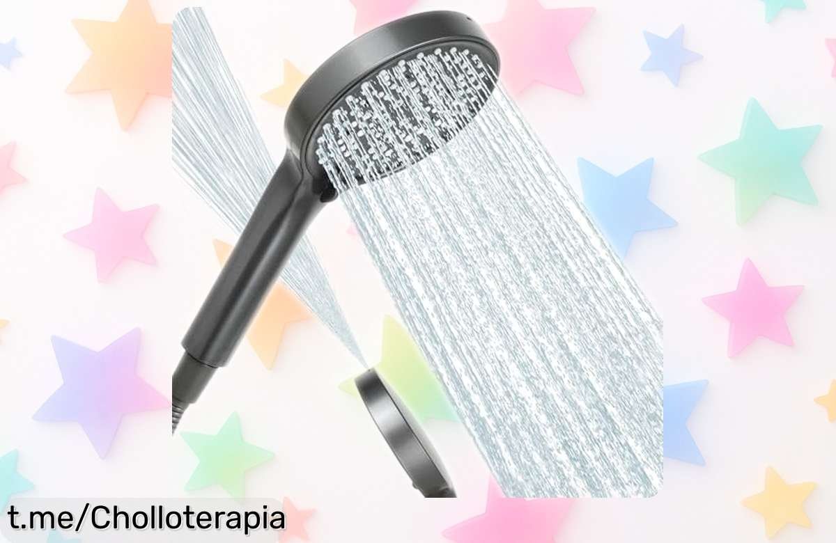 Descubre la increíble alcachofa de ducha AIXMEET: 6 modos para disfrutar hasta en momentos divertidos, ¡renueva tu baño con este precio loco y transforma tus duchas en pura alegría!