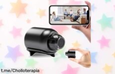 Descubre la mini cámara WiFi Genérico con visión nocturna y alarma por movimiento: una oferta increíble para mantener tu seguridad al alcance de un clic, ¡no te lo pierdas!
