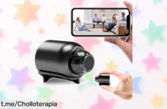 Descubre la mini cámara WiFi Genérico con visión nocturna y alarma por movimiento: una oferta increíble para mantener tu seguridad al alcance de un clic, ¡no te lo pierdas!