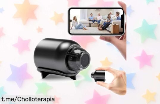 Descubre la mini cámara WiFi Genérico con visión nocturna y alarma por movimiento: una oferta increíble para mantener tu seguridad al alcance de un clic, ¡no te lo pierdas!