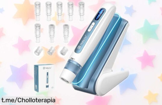 Descubre la pluma de microagujas Hydra.pen H5 para un cuidado profundo de tu piel a un precio increíble que no podrás dejar pasar, ¡transforma tu rutina y siéntete radiante ya!