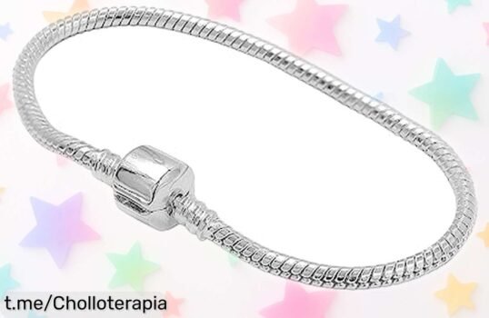 Descubre la pulsera de plata Serpento, un regalazo que añade tu estilo con cada charm y ahora a precio loco: ¡hazte con ella antes de que vuelen!