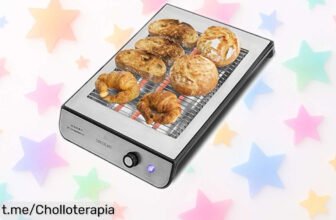Descubre la tostadora plana Cecotec Turbo Easy Toast Inox con 3 resistencias y aviso sonoro a un precio loco, no dejes pasar este ofertón que hará tus desayunos especiales.