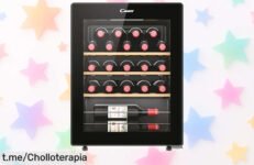 Descubre la vinoteca Candy DiVino CWC023 para 23 botellas, ¡super chollo con control digital y puerta bloquea rayos UV! La oferta no durará para siempre.