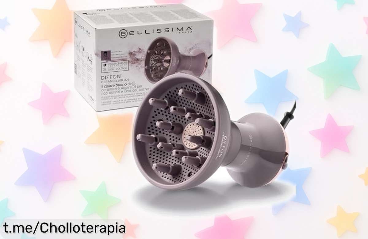 Difujo para rizos Bellissima Imetec: ¡deslumbra con rizos perfectos y brillantes a un precio de ganga que no puedes dejar pasar!