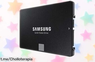 Disco SSD 870 EVO de Samsung, 500 GB en super chollo: carga tus juegos y programas al instante con lecturas rápidas. ¡Apresúrate antes que desaparezca esta oferta!