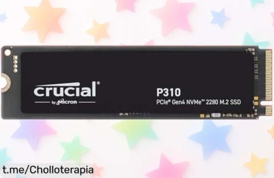 Disco SSD Crucial P310 de 2TB con velocidad brutal: ¡ofertón único para gamers y archivos pesados que te hará sentir como un campeón!