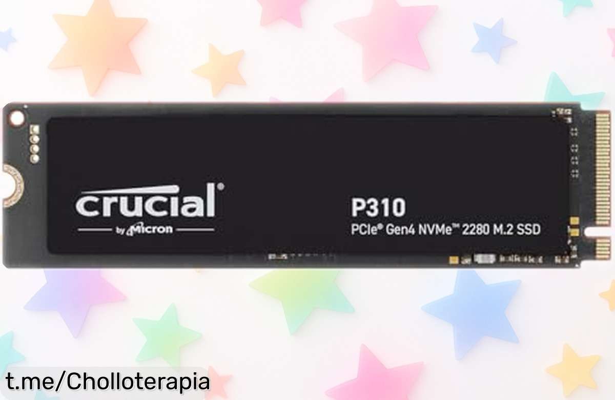 Disco SSD Crucial P310 de 2TB con velocidad brutal: ¡ofertón único para gamers y archivos pesados que te hará sentir como un campeón!