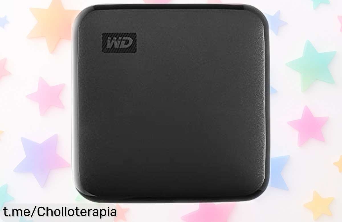 Disco SSD portátil WD Elements SE 2 TB: Súper rápido y resistente a un precio de locura. ¡Aprovecha este chollo antes que desaparezca!