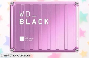 Disco duro externo WDBlack P10 de 2TB, el ofertón que necesitas para expandir tus juegos y mejorar tu experiencia gaming. ¡No te quedes sin espacio ni diversión!