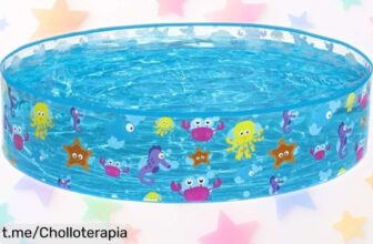 Divertida piscina infantil Bestway Fill N’ Fun Sparkling Sea a precio de risa, ¡perfecciona el verano de tus pequeños y notarán la frescura!