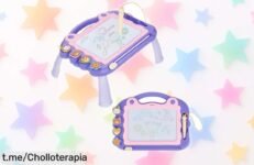 Divertida pizarra mágica Eucomir para pintar y borrar fácil, ¡mientras los peques se ríen a carcajadas! No dejes pasar este precio loco que vuela.