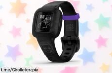 Divertido monitor de actividad Garmin Vivofit Jr. 3 para que tus peques se muevan jugando mientras tú te sientes tranquilo; ¡un chollo irresistiblemente emocionante!