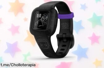 Divertido monitor de actividad Garmin Vivofit Jr. 3 para que tus peques se muevan jugando mientras tú te sientes tranquilo; ¡un chollo irresistiblemente emocionante!