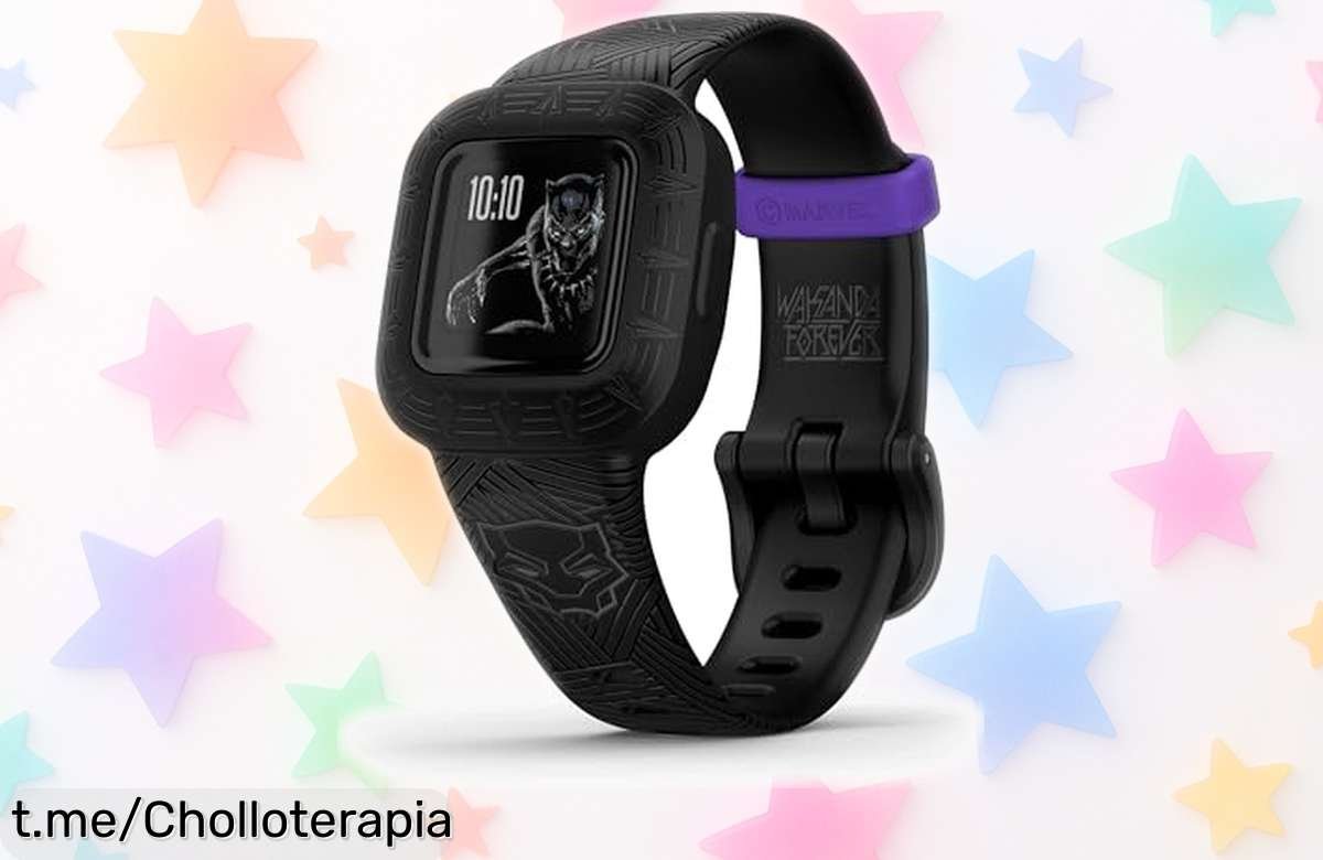 Divertido monitor de actividad Garmin Vivofit Jr. 3 para que tus peques se muevan jugando mientras tú te sientes tranquilo; ¡un chollo irresistiblemente emocionante!