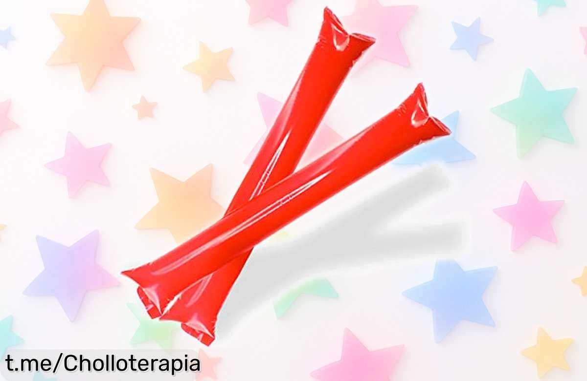 Divertidos aplaudidores hinchables Fun Fan Line: ¡anima tus fiestas con un ruido brutal! Aprovecha este chollazo y no dejes que se te escapen, inflar y animar nunca fue tan fácil.