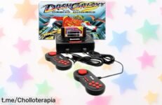 Diviértete a lo grande con la consola NEOCADE retro, 18 juegos y cartucho 12 en 1: ¡abrázala antes de que se acabe este precio de ganga!