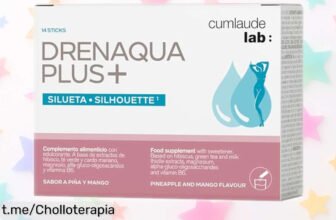 Drenaqua Plus+ de Cumlaude Lab, 14 sticks para sentirte ligera y llena de energía a precio de escándalo: ¡no te lo pierdas!