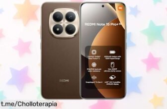 El increíble Redmi Note 15 Pro+ de Xiaomi, con cámara brutal de 200 MP y pantalla AMOLED a precio loco. ¡No pierdas la oportunidad de disfrutarlo ya!