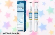 Elimina esas verrugas de forma rápida y sencilla con el lápiz removedor en pack de 2, una oferta sorprendente que te hará sonreír. ¡Aprovecha este chollo antes de que se acabe!
