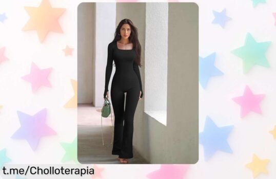 Enterizo de una pieza para mujer que sienta como segunda piel, súper suave y fresco; ¡ofertón único que no puedes dejar pasar! Ideal para gym o fiesta en un abrir y cerrar de ojos.