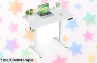Escritorio elevable OffiGo de 80 cm, el ofertón que transforma tu hogar en la oficina soñada. ¡No dejes pasar esta oportunidad única!