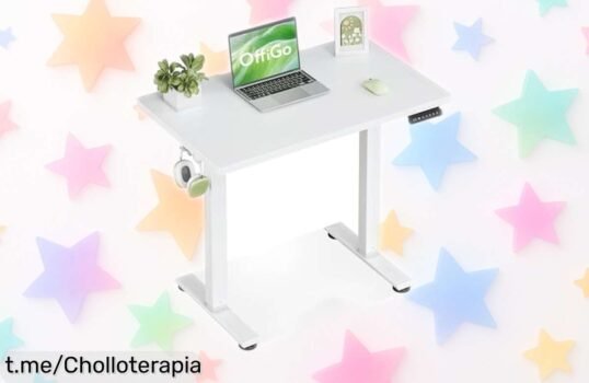 Escritorio elevable OffiGo de 80 cm, el ofertón que transforma tu hogar en la oficina soñada. ¡No dejes pasar esta oportunidad única!