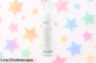 Espuma limpiadora Sensilis Gentle Cleansing Mousse: Cuida tu piel sensible con esta lujosa fórmula a un precio loco que no podrás dejar escapar. ¡Date ese capricho ya!