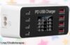 Estación de carga USB de escritorio con 8 puertos para que tú nunca más te quedes sin batería, ¡aprovéchalo ahora antes de que se agote!