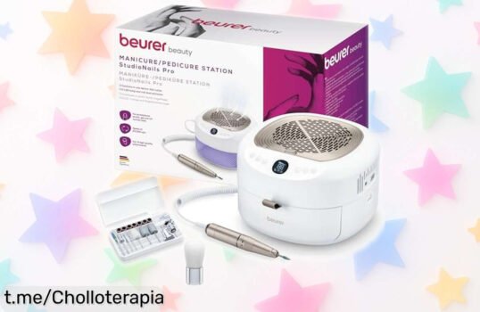 Estación de manicura 3 en 1 Beurer MP 200 StudioNails Pro: ¡ofertón increíble con todo lo que necesitas para unas uñas perfectas, sin dejar pasar esta oportunidad única!