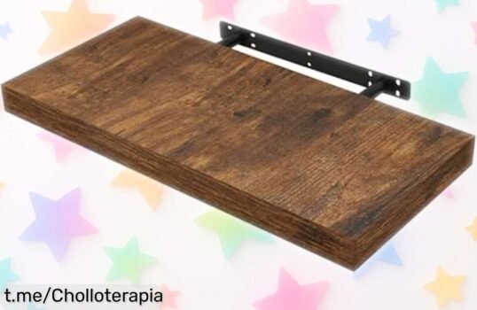 Estante flotante WOLTU modelo RG9372hov, precio loco y diseño vintage que transforma tu hogar; ¡aprovecha este ofertón antes de que se acabe!