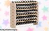 Estante modular Smartxchoices para 96 botellas, ¡diseño clásico y fácil de montar! Aprovecha este super chollo que embellecerá tu hogar, no te lo pierdas.