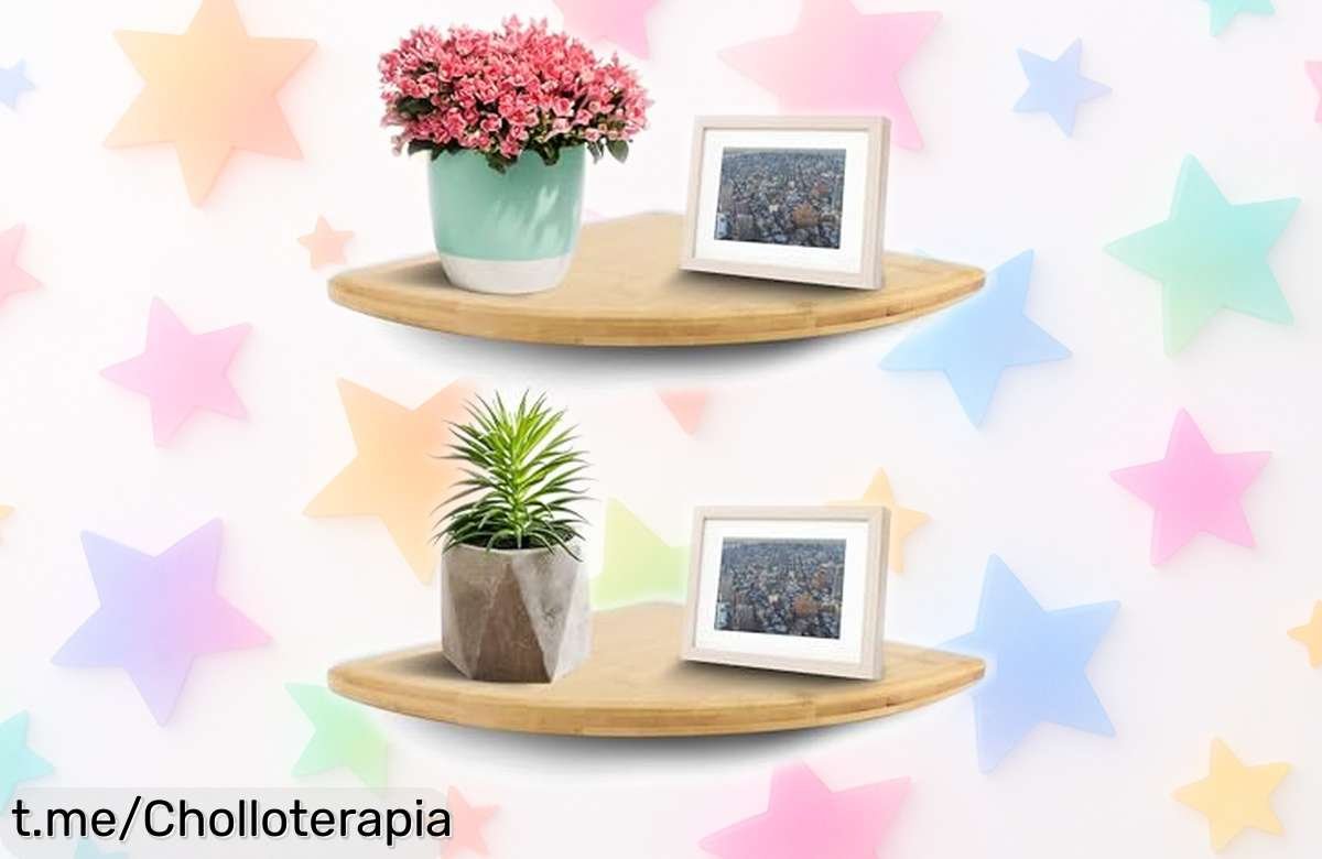 Estanterías de esquina flotantes de madera perfectas para organizar tu espacio a un precio que sorprende, ¡aprovecha esta oferta y dale estilo a tu hogar ya!