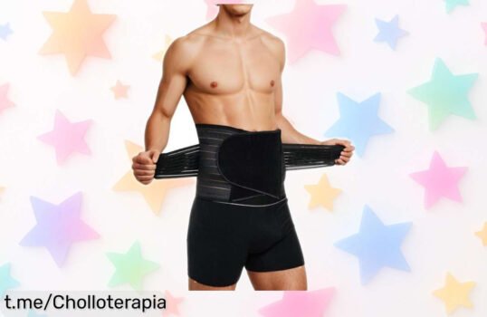 Faja lumbar ajustable que alivia el dolor y mejora tu postura, ¡aprovecha este chollo inesperado para cuidar tu espalda antes de que se acabe!